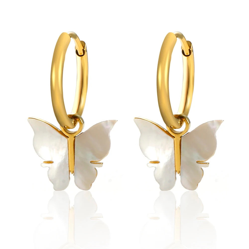 Butterfly earrings