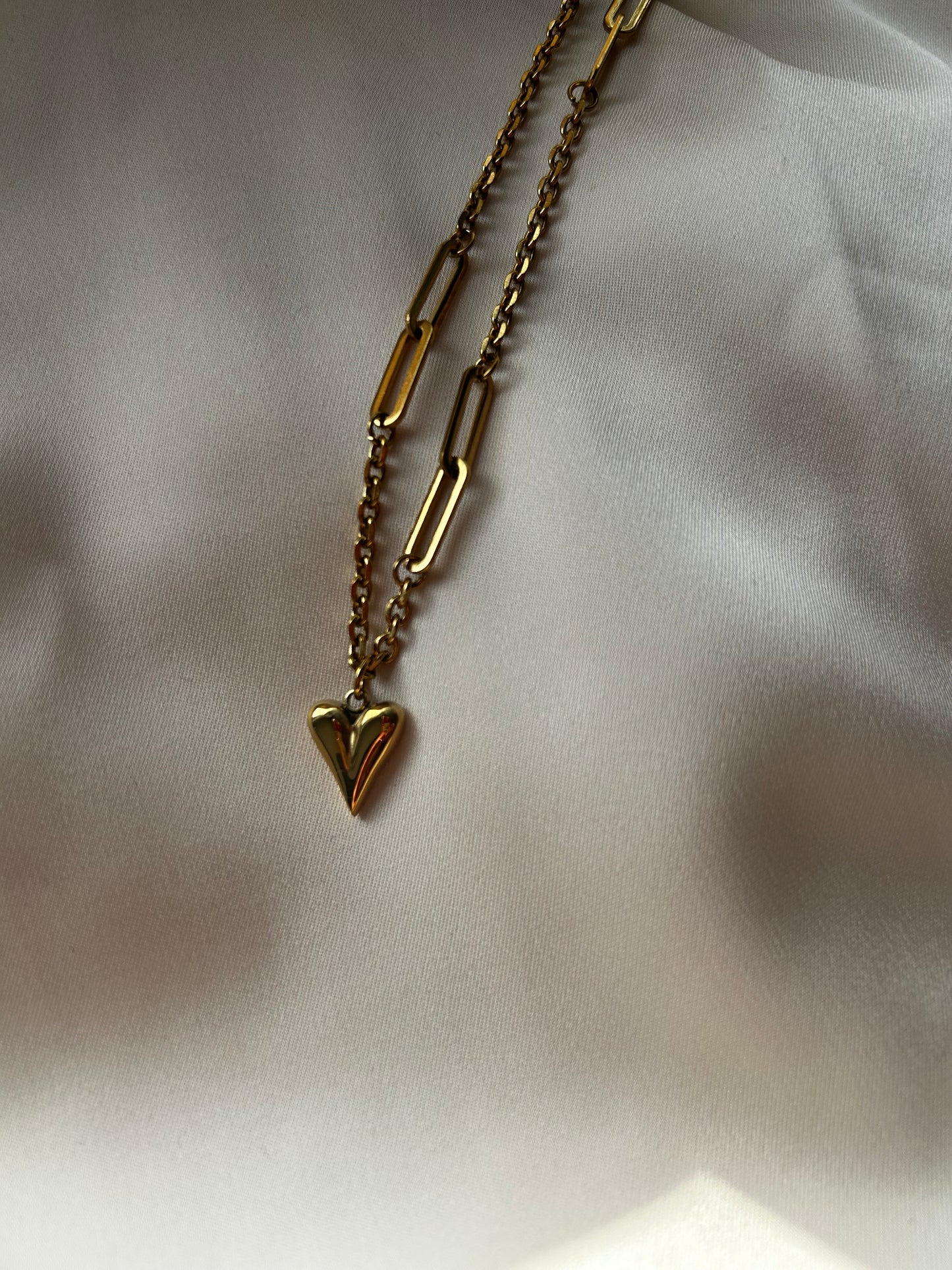 Heartline charm Kette