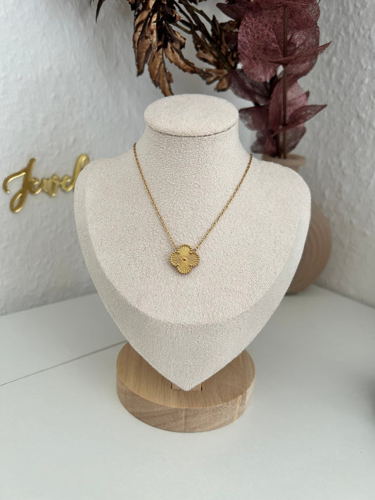 Golden Clover Kette Kleeblatt Kette Gold